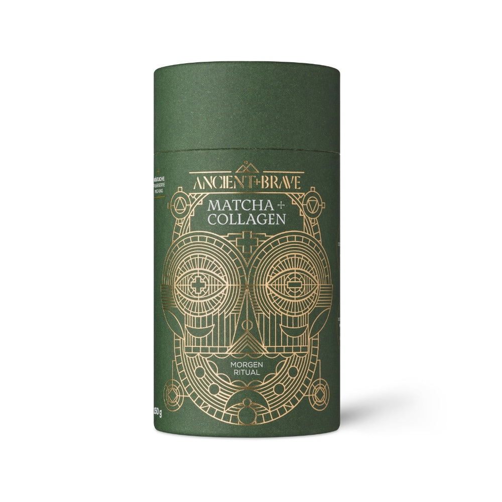 Matcha + Collagen mit Box