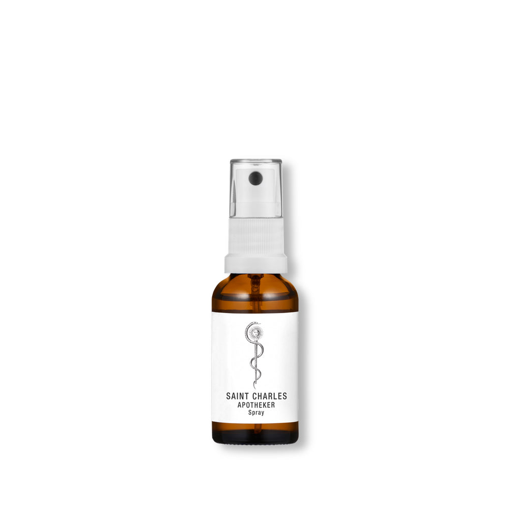 Apothekerspray Giveaway auf weißem Hintergrund